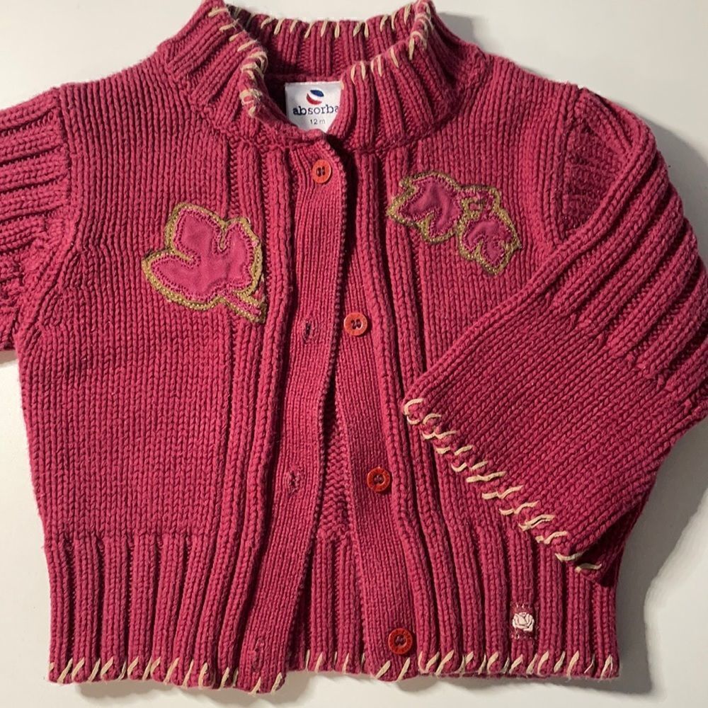 Absorbs Unisex Baby Fall Sweater 12 mo
